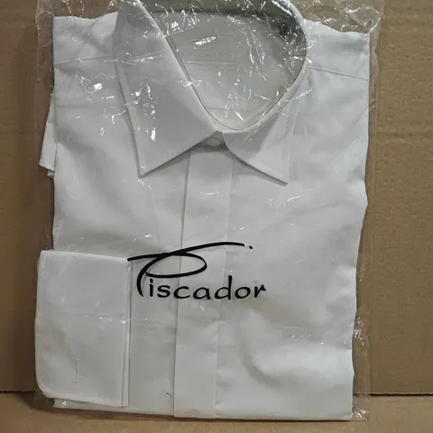 BAGGED PISCADOR LONG SLEEVE WHITE SHIRT - 15/38