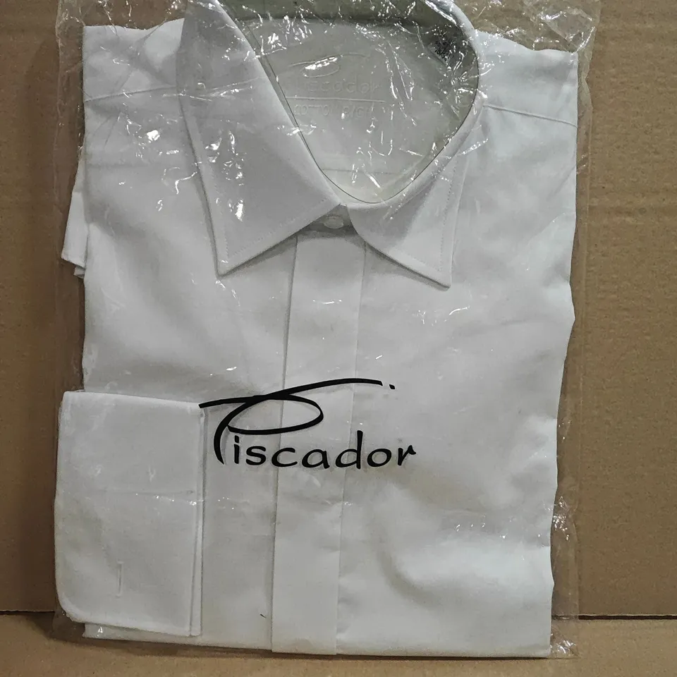 BAGGED PISCADOR LONG SLEEVE WHITE SHIRT - 15/38