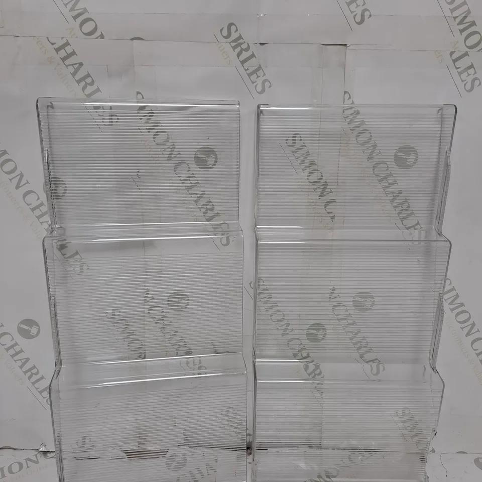 COOK'S ESSENTIALS SET OF 2 EXTENDABLE SPICE RACKS