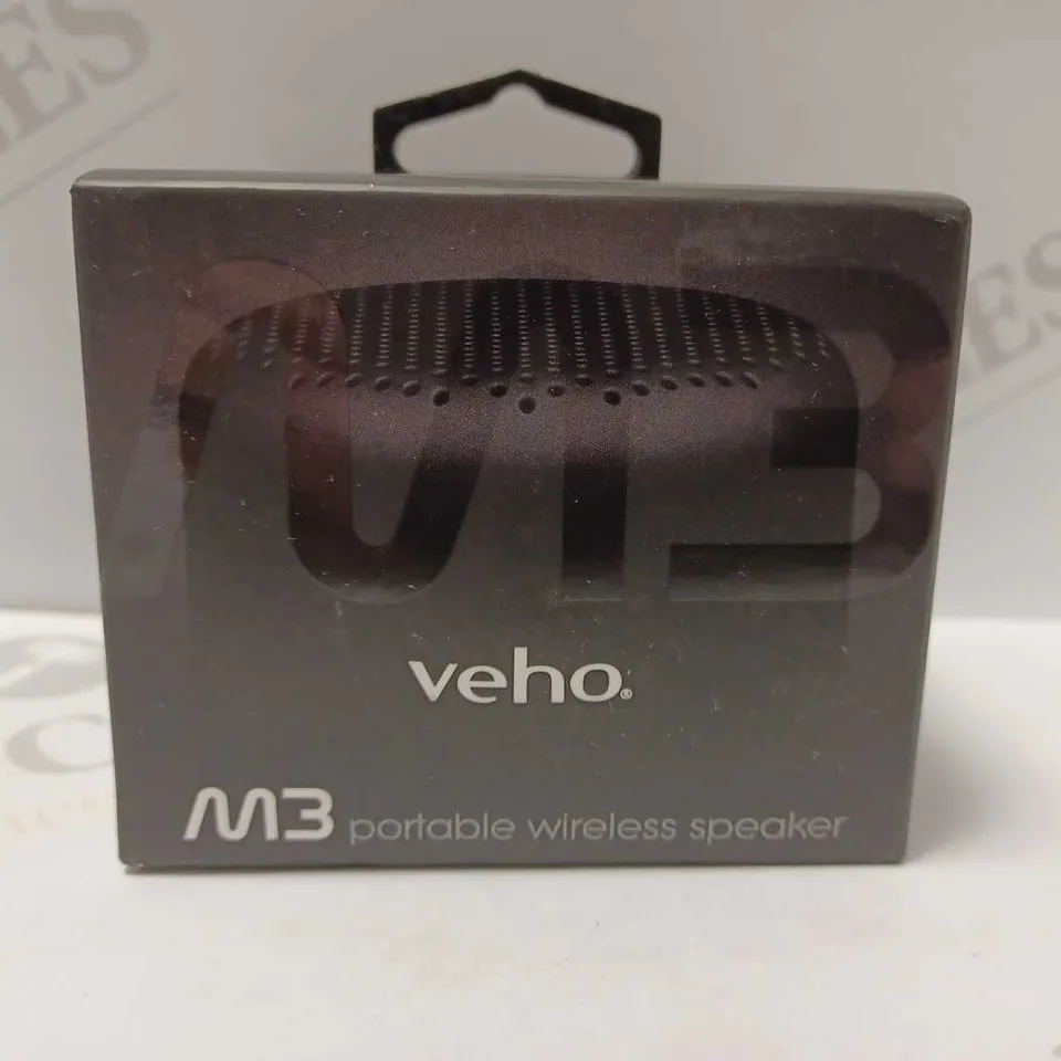 VEHO M3 PORTABLE WIRELESS BLUETOOTH SPEAKER