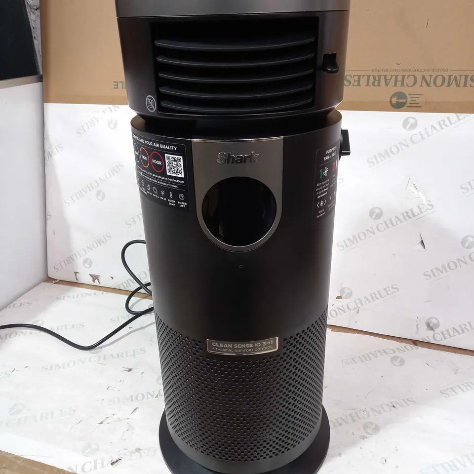 SHARK 3-IN-1 AIR PURIFIER, HEATER & FAN HC450