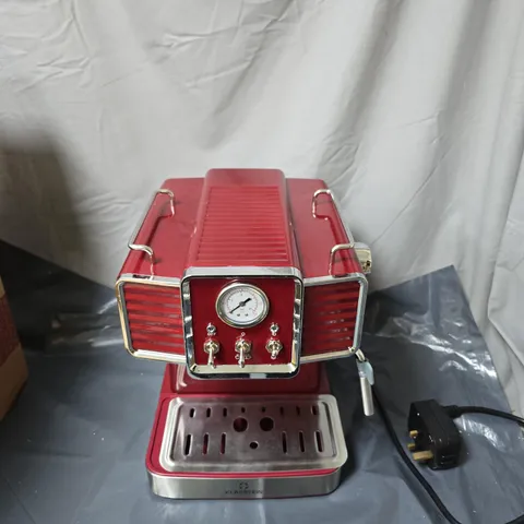 BOXED KLARSTEIN GUSTO CLASSICO ESPRESSO MAKER 
