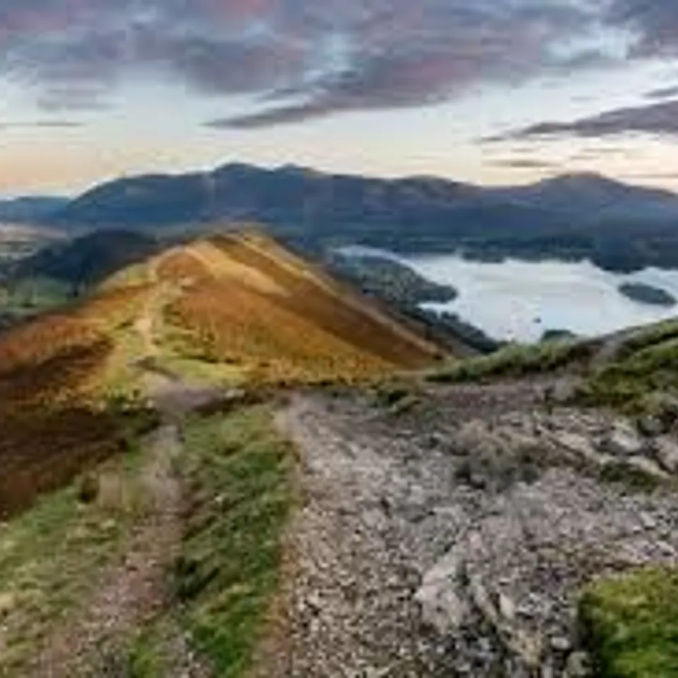 BOXED ENGLISH LAKE DISTRICT - WRAPPED CANVAS PRINT (1 BOX)