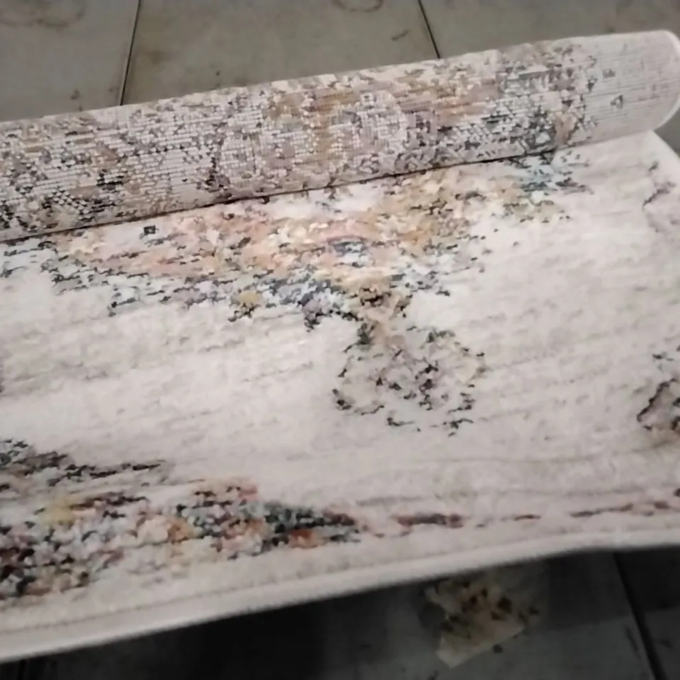 BRAND NEW PACO HOME HERBETE CARPET IN CREAM - 60X100CM