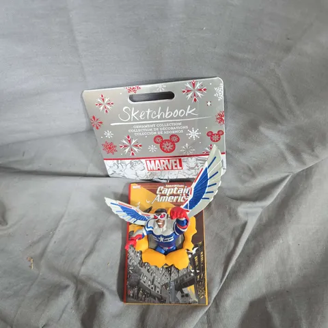 MARVEL CAPTAIN AMERICA SKETCHBOOK ORNAMENT COLLECTIBLE FIGURE