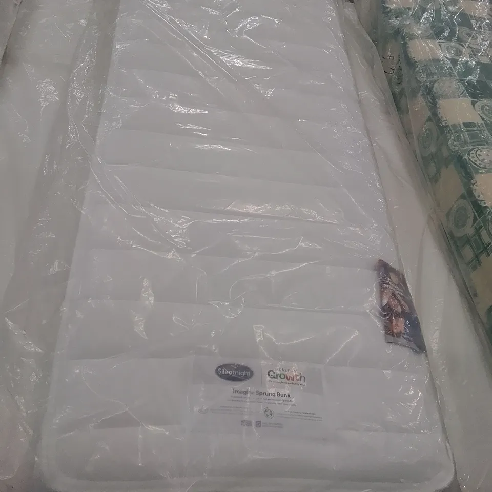 QUALITY BAGGED SILENTNIGHT HEALTHY GROW KIDS SPRUNG BUNK 2'6" MATTRESS