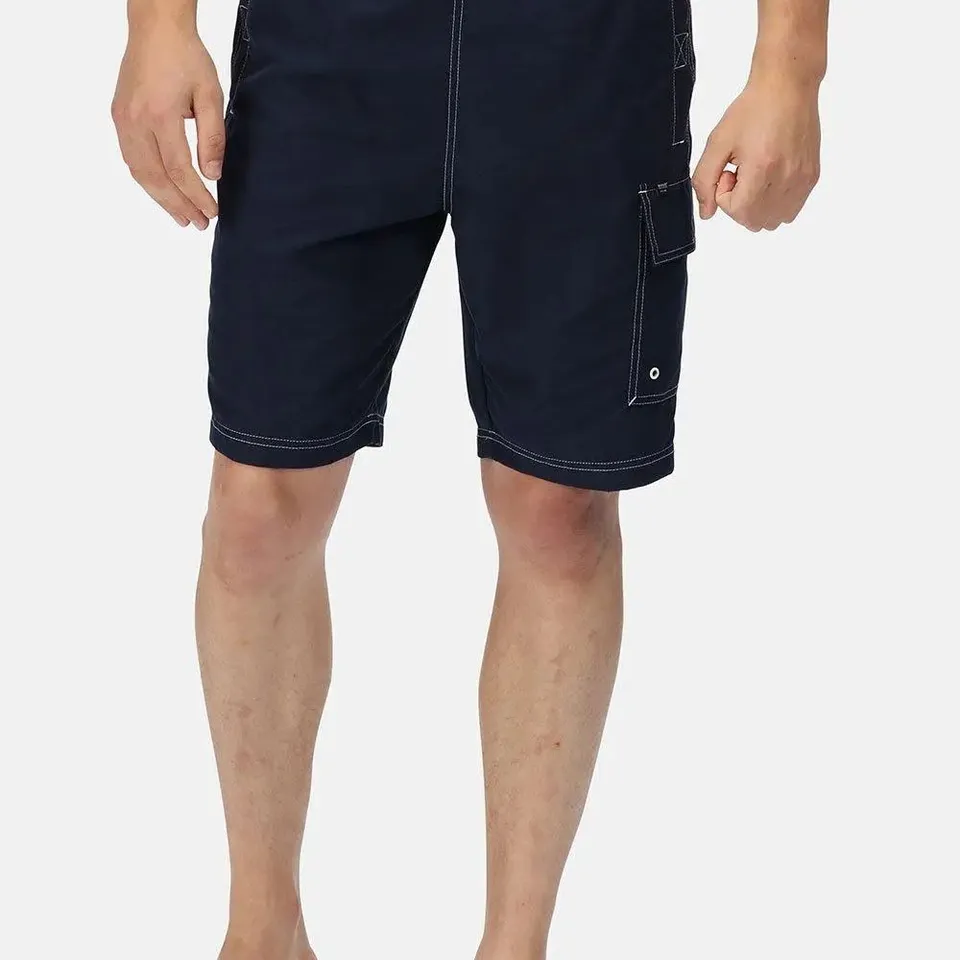 REGATTA HOTHAM III MENS BOARD SHORTS NAVY SIZE M