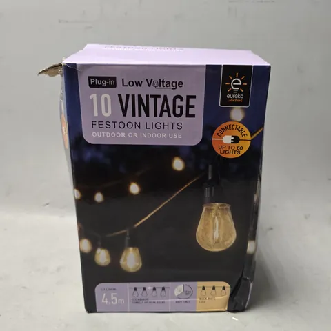 BOXED EUREKA LIGHTING FESTOON LIGHTS