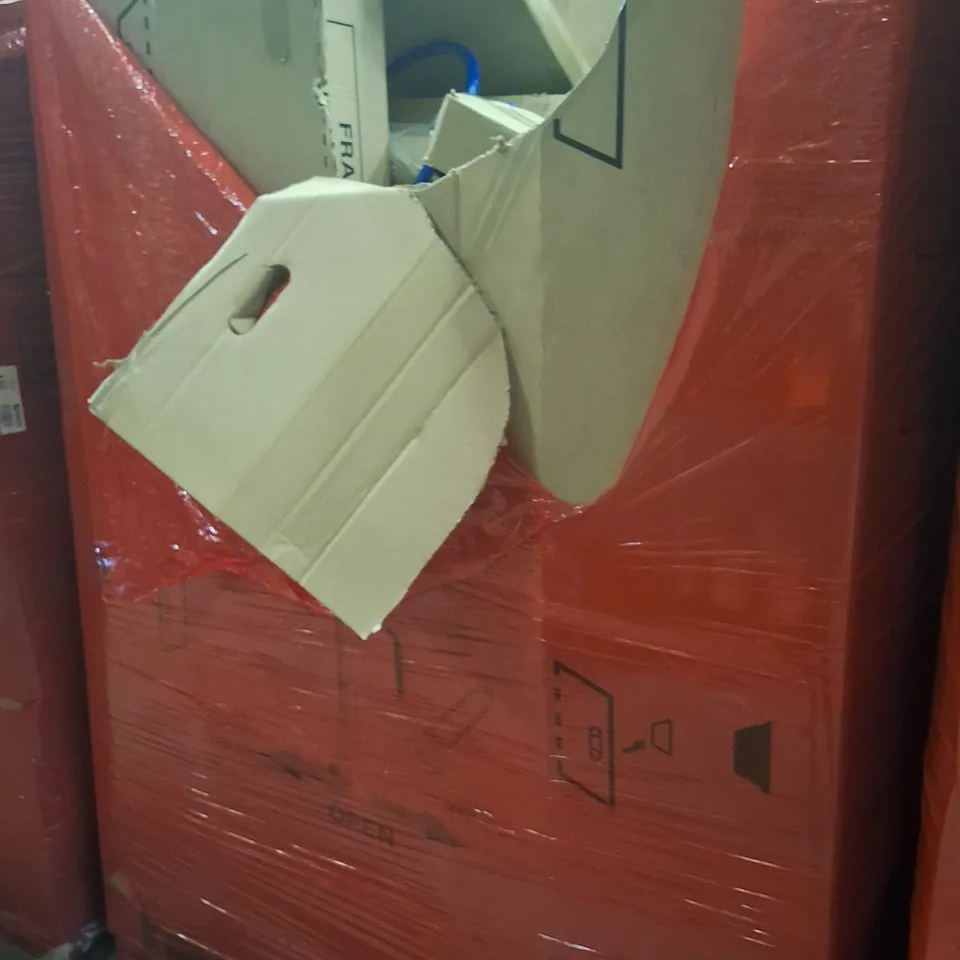 PALLET OF ASSORTED HOUSEHOLD GOODS AND PRODUCTS TO INCLUDE;AREA RUG,PHOTO FRAME,RETRACTABLE SAFETY GATE