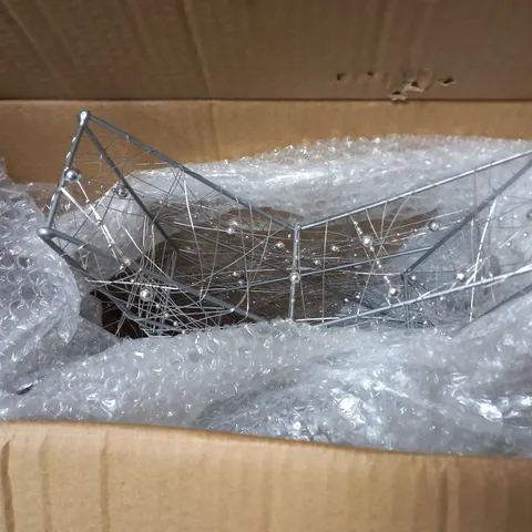 SET OF 2 LIGHT UP STAR ROOM DECORATIONS