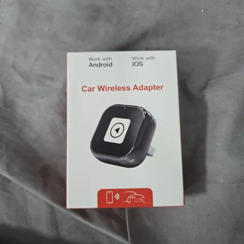 CAR WIRELESS ADAPTER – WORKS WITH ANDROID & IOS 