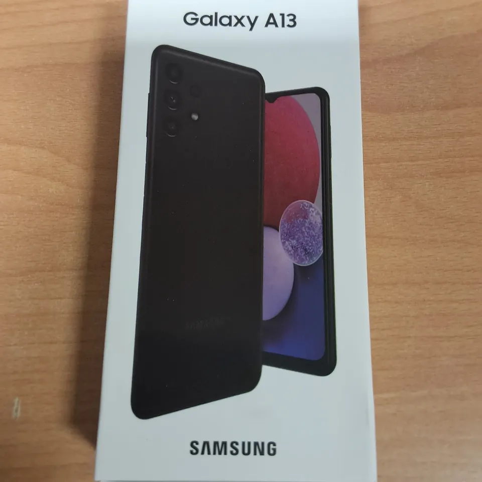 BOXED SAMSUNG GALAXY A13 64GB IN BLACK - SM-A137F
