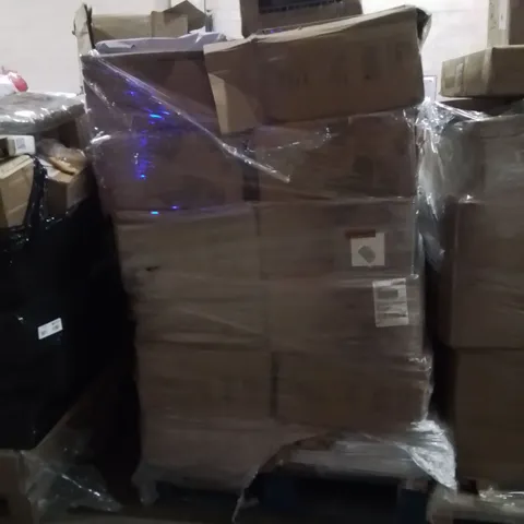 PALLET OF ASSORTED HOUSEHOLD GOODS AND PRODUCTS TO INCLUDE;DISH RACK,3D ADHESIVE WALL PRINTS,WALL SHELVES 