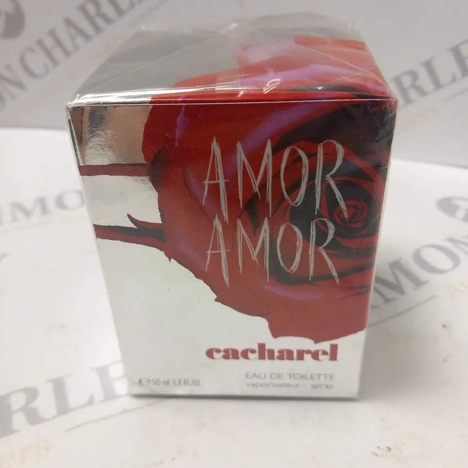 BOXED AND SEALED AMOR AMOR EACHAREL EAU DE TOILETTE 50ML