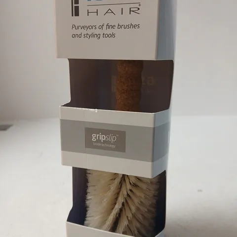 BOXED IBIZA HAIR PROFESSIONAL BOAR BRISTLE LARGE ROUND BRUSH B8 XLARGE/BLONDE 