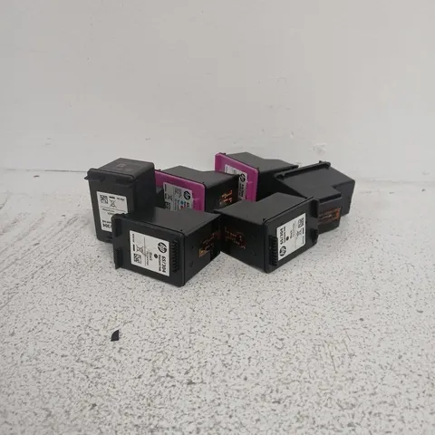 6 HP 65/304 Instant Ink Cartridges – Black & Tri-color, Assorted (Multi-pack) 