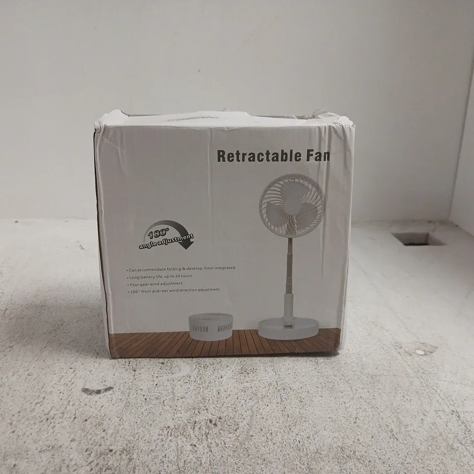 UNBRANDED RETRACTABLE FAN BOXED FOLDING/DESKTOP