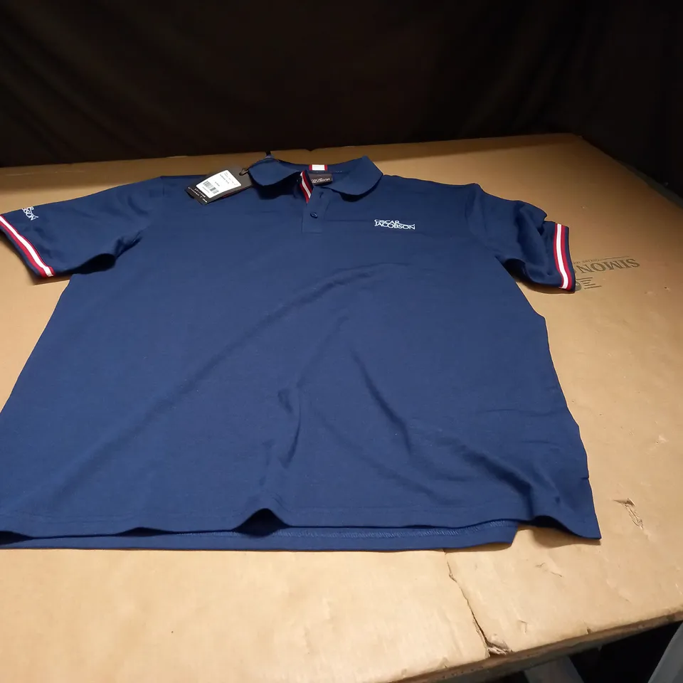 BLUE/WHITE/RED OSCAR JACOBSON SWEATSHIRT