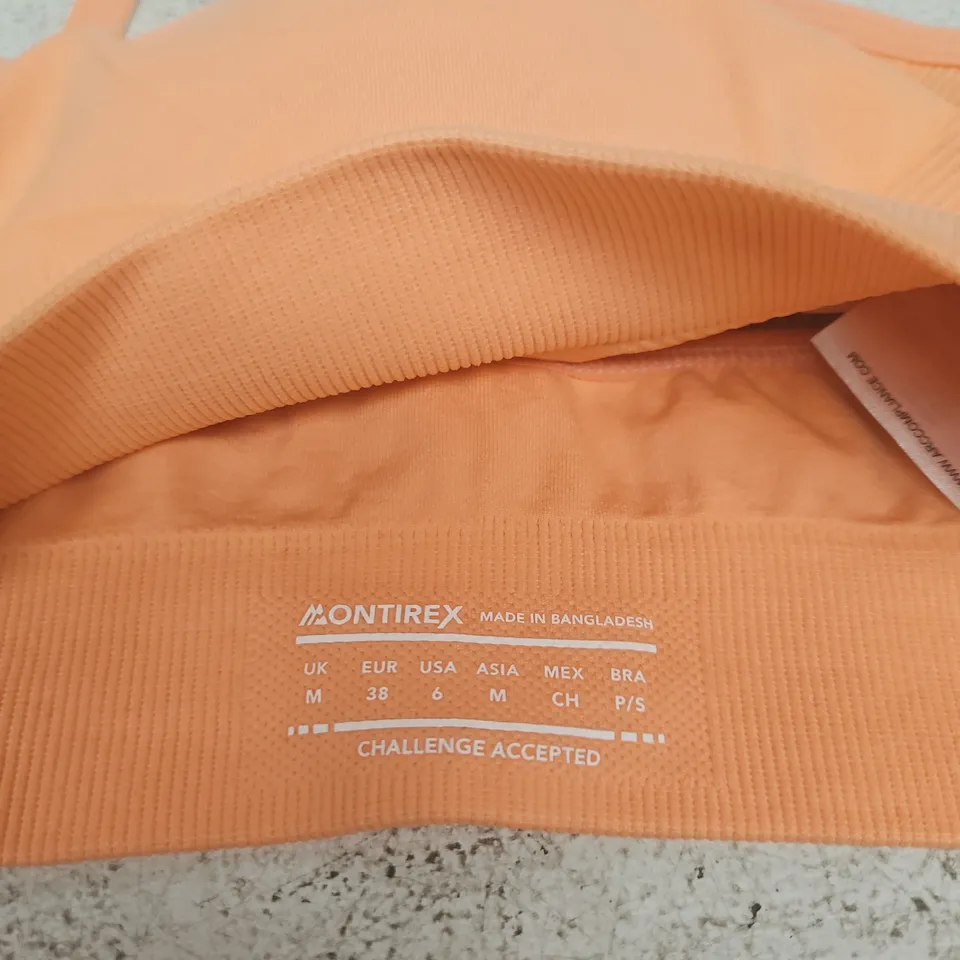 MONTIREX W MUSE SEAMLESS BRA – PEACH PUNCH – UK M