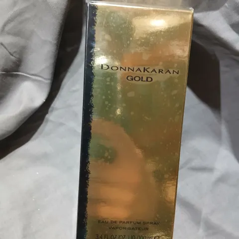 DONNA KARAN GOLD EAU DE PARFUM SPRAY – 100 ML (BOXED)