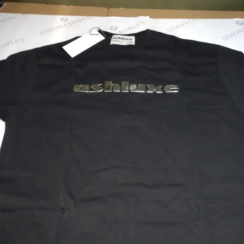 ASHLUXE LOGO T-SHIRT SIZE M