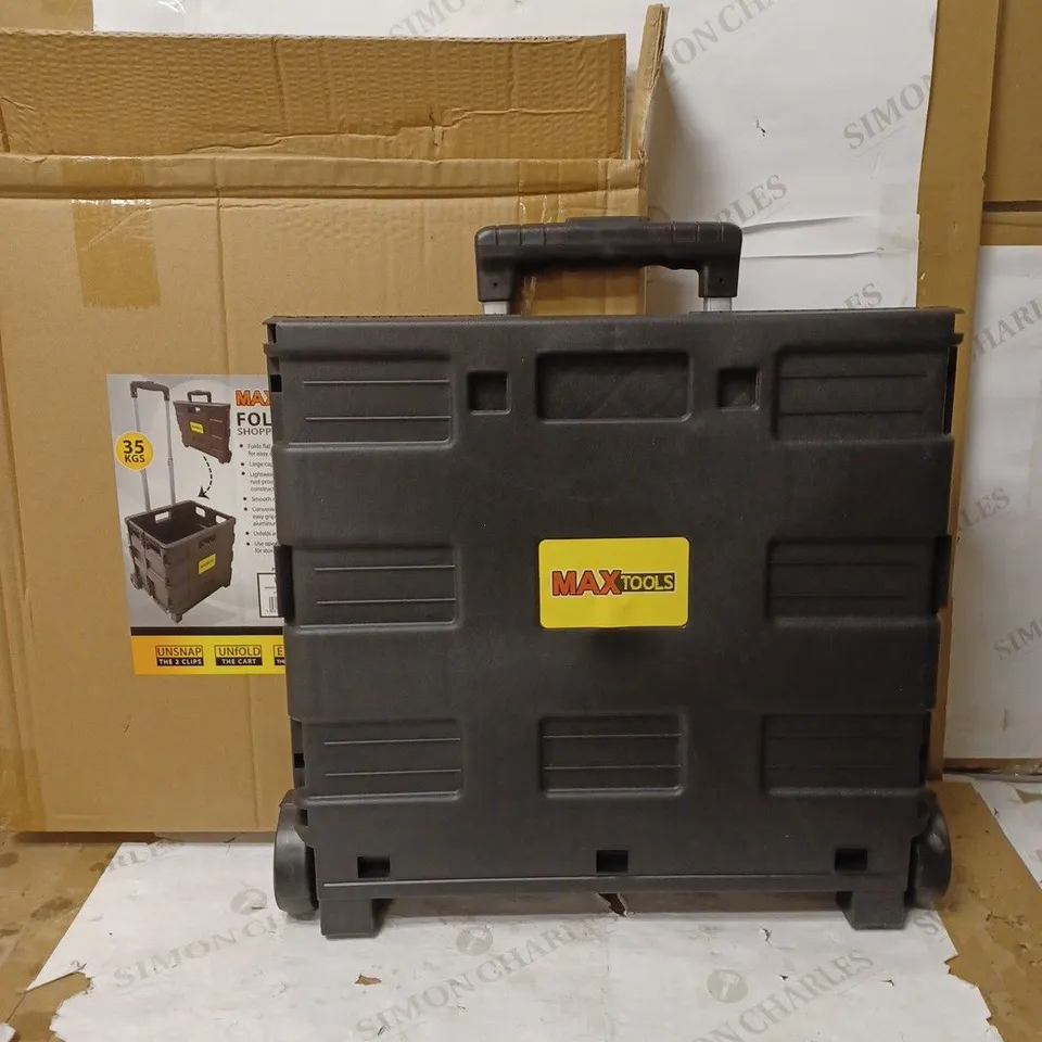 MAX TOOLS FOLDING SHOPPING CART