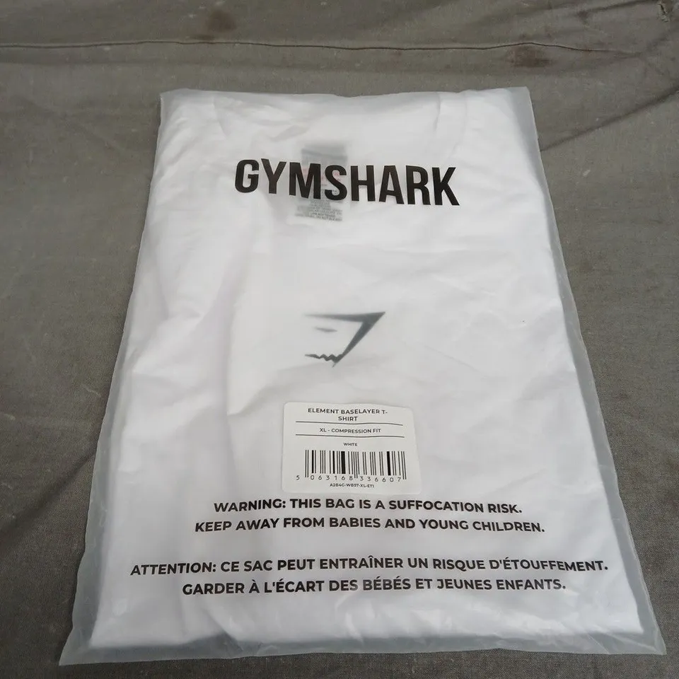 GYMSHARK ELEMENT T-SHIRT SIZE XL