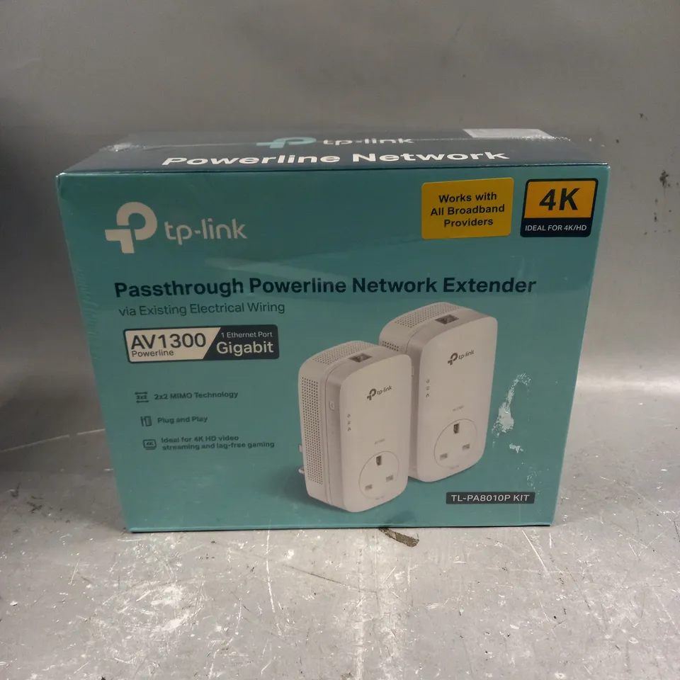 BOXED SEALED TP-LINK AV1300 POWERLINE NETWORK EXTENDER 