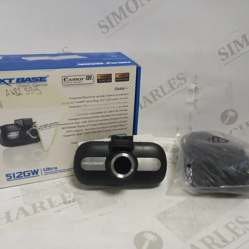 NEXTBASE 512GW ULTRA DASH CAM WITH GPS
