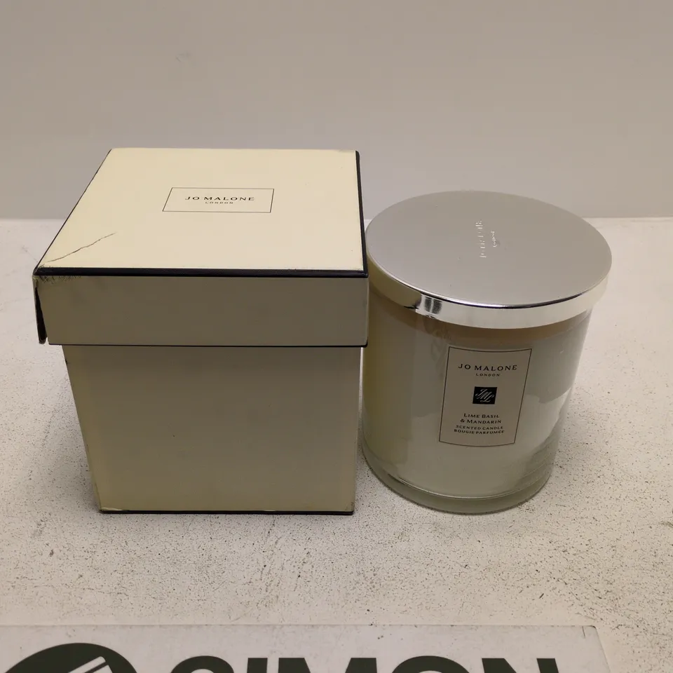 JO MALONE LONDON LIME BASIL & MANDARIN CANDLE – BOXED