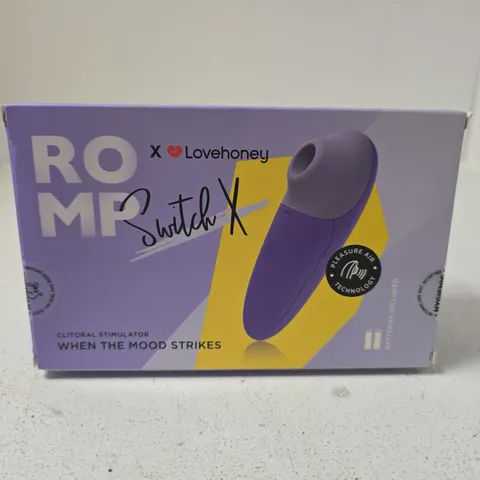 SEALED LOVEHONEY ROMP SWITCH X CLITORAL STIMULATOR