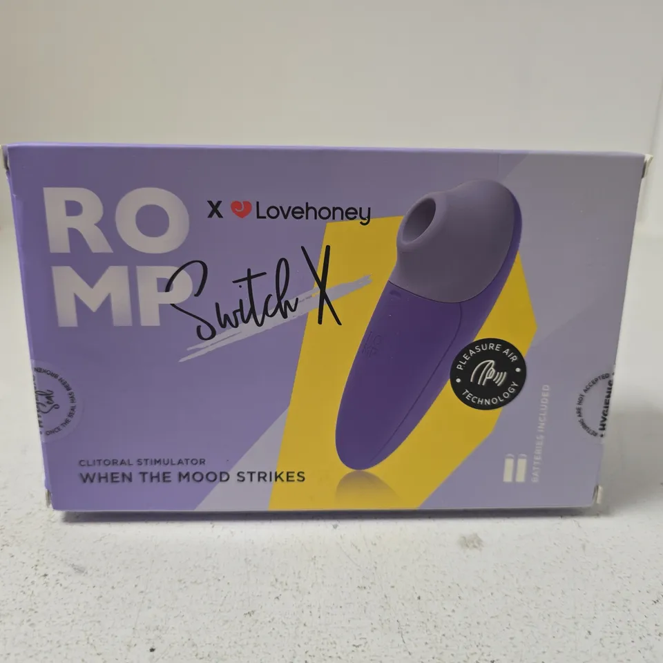 SEALED LOVEHONEY ROMP SWITCH X CLITORAL STIMULATOR