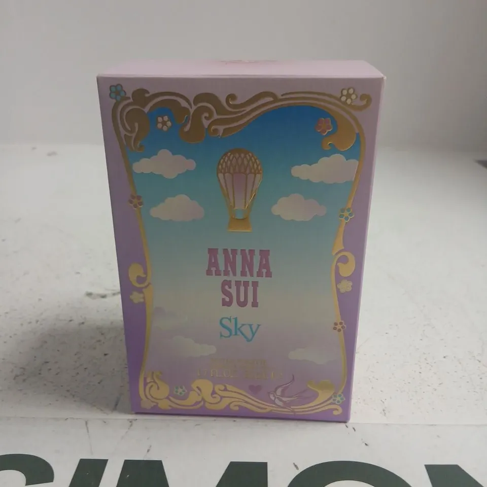 BOXED ANNA SUI SKY EAU DE TOILETTE 50ML