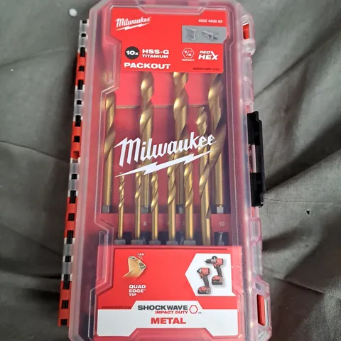 MILWAUKEE HEX DRILL BITS 