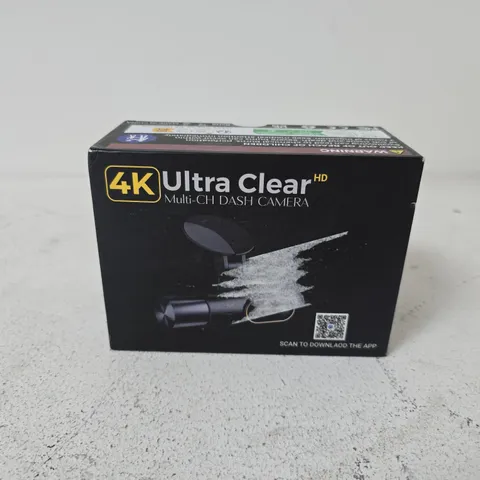 BOXED 4K ULTRA CLEAR HD MULTI-CH DASH CAMERA