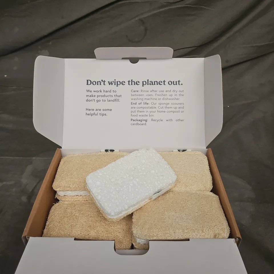 SEEP ECO SPONG SCOURERS 12 PACK 