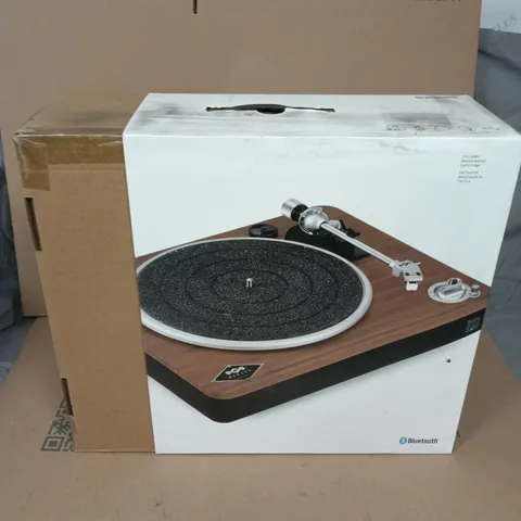 HOUSE OF MARLEY WOODEN TURNTABLE WITH BLUETOOTH – BOXED 