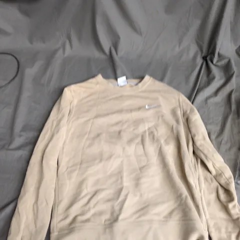 NIKE SWEATSHIRT – BEIGE – SIZE M