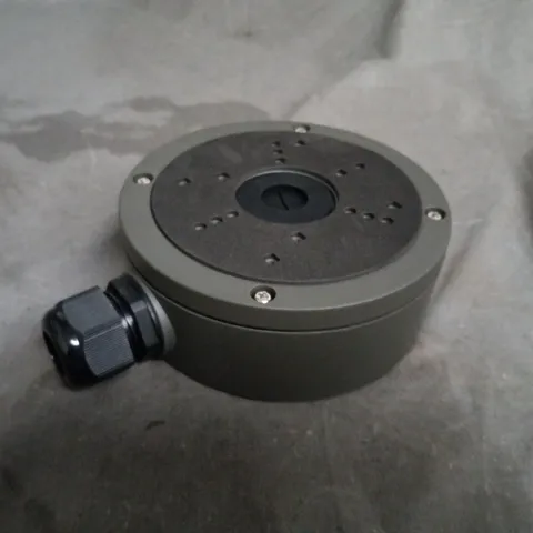 PLEX-SG DEEP BASE JUNCTION BOX BRACKET IN GREY - SUITABLE FOR DOME CAMERAS