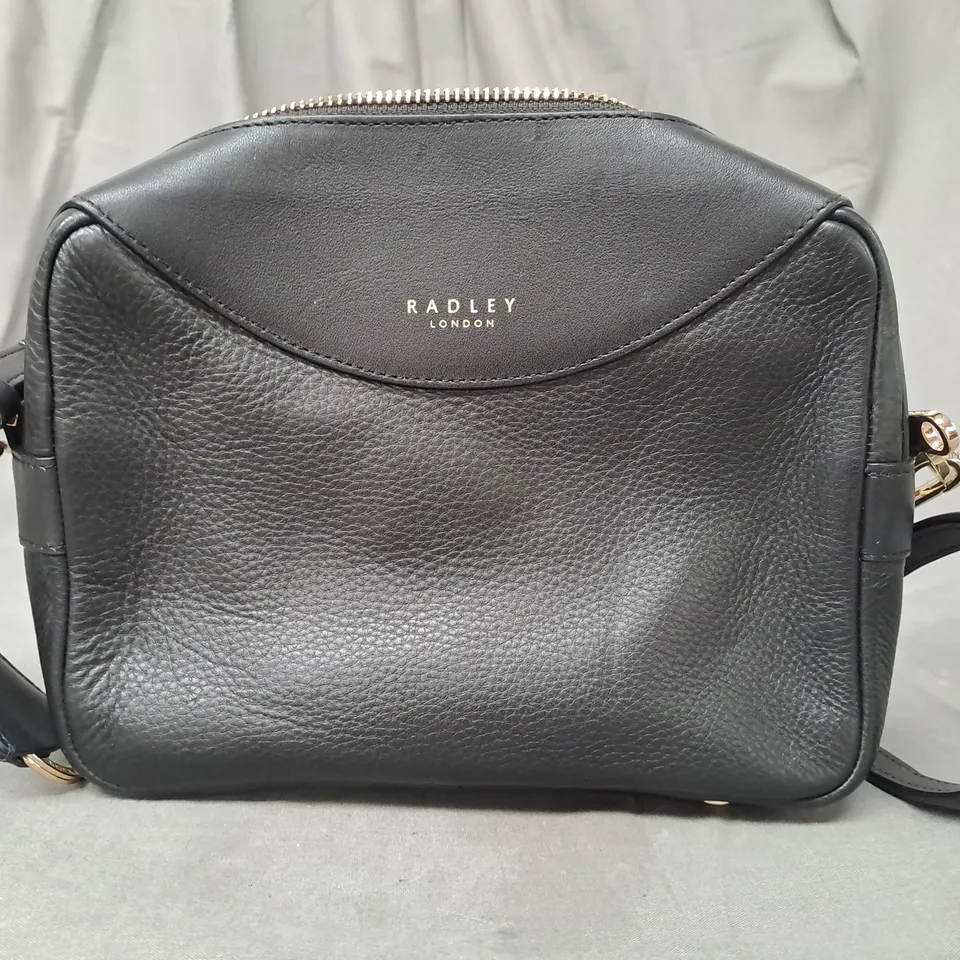 RADLEY LONDON HENDON STREET LEATHER CROSSBODY BLACK