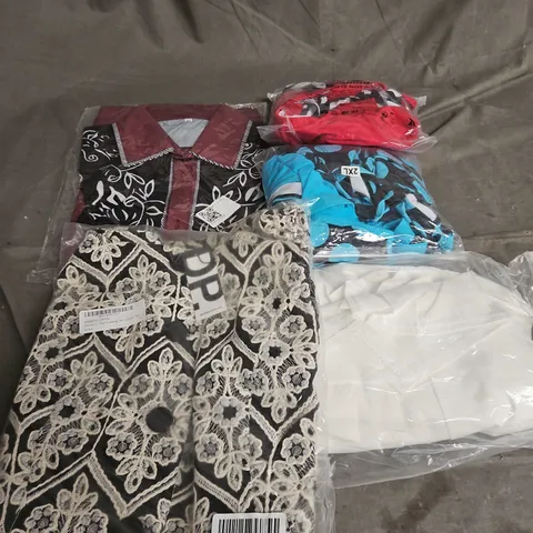 APPROXIMATELY 25 ASSORTED CLOTHING AND FASHION PRODUCTS IN VARIOUS STYLES AND SIZES - COLLECTION ONLY