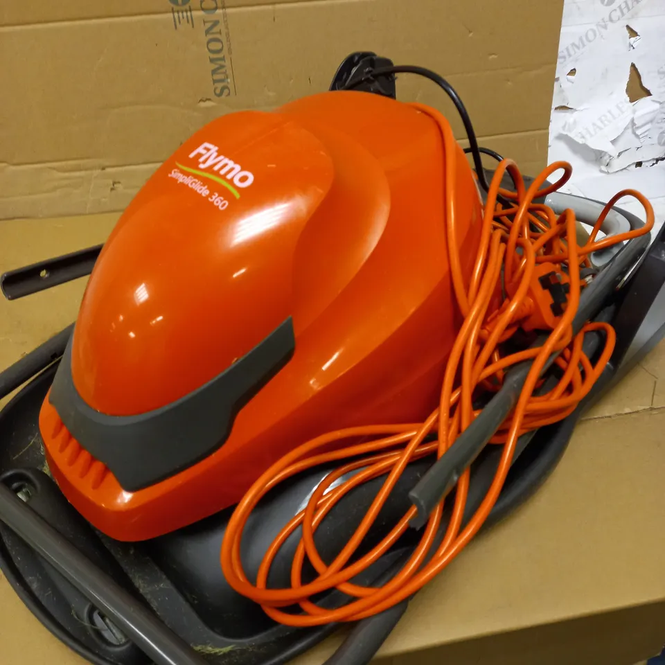 FLYMO SIMPLIGLIDE 360 HOVER LAWNMOWER