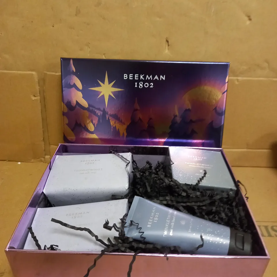 BEEKMAN 1802 8 PIECE GOAT MILK BATH & BODY GIFT COLLECTION