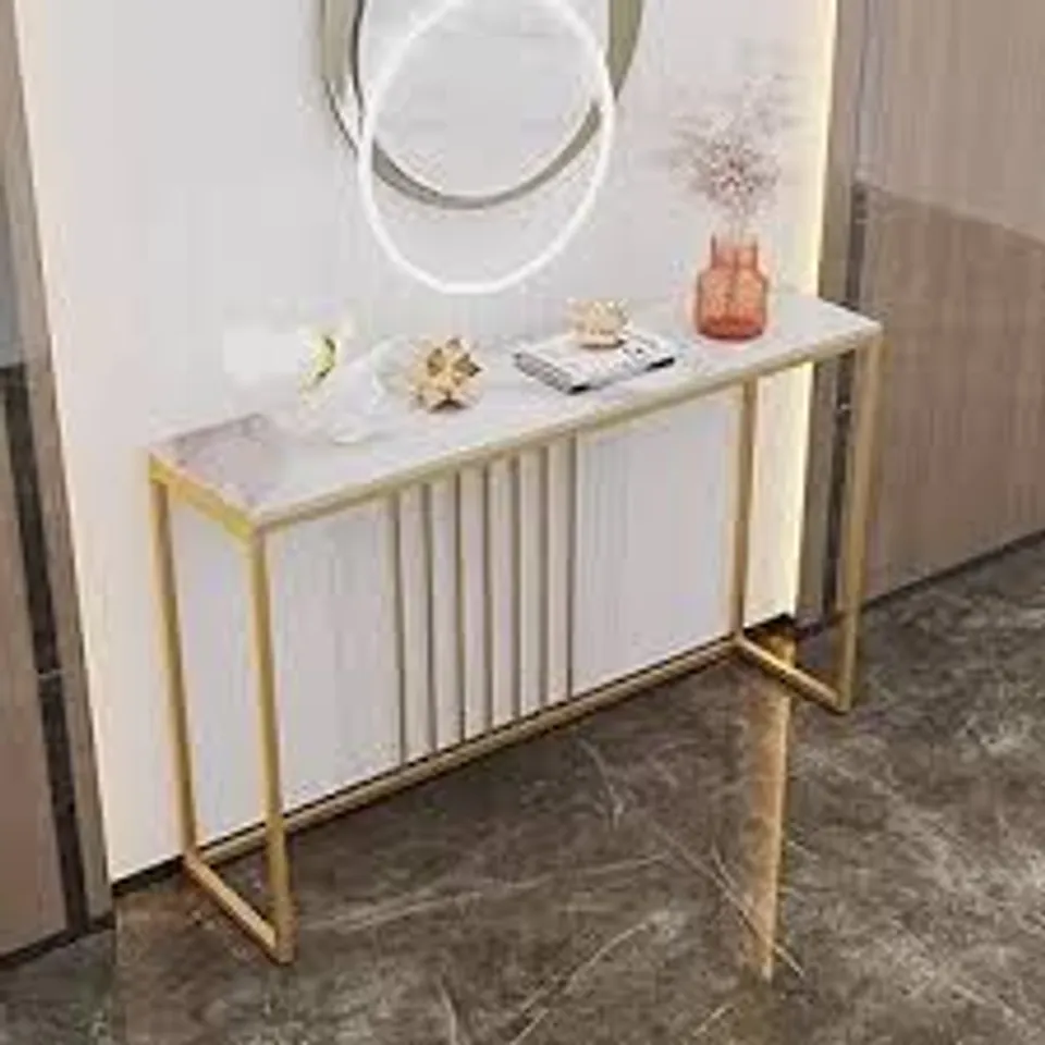 BOXED CONSOLE TABLE (1 BOX)