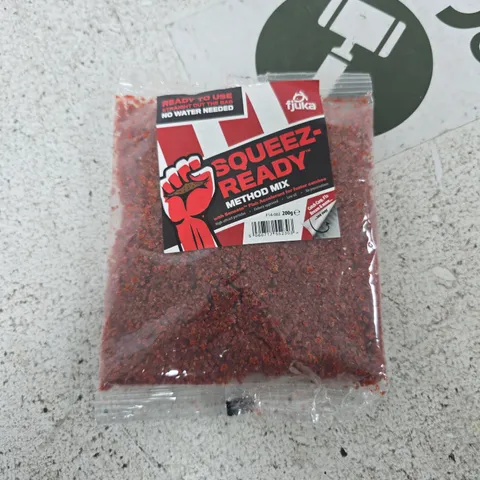 SQUEEZ-READY METHOD MIX β 200G FISHING GROUNDBAIT (READY TO USE)