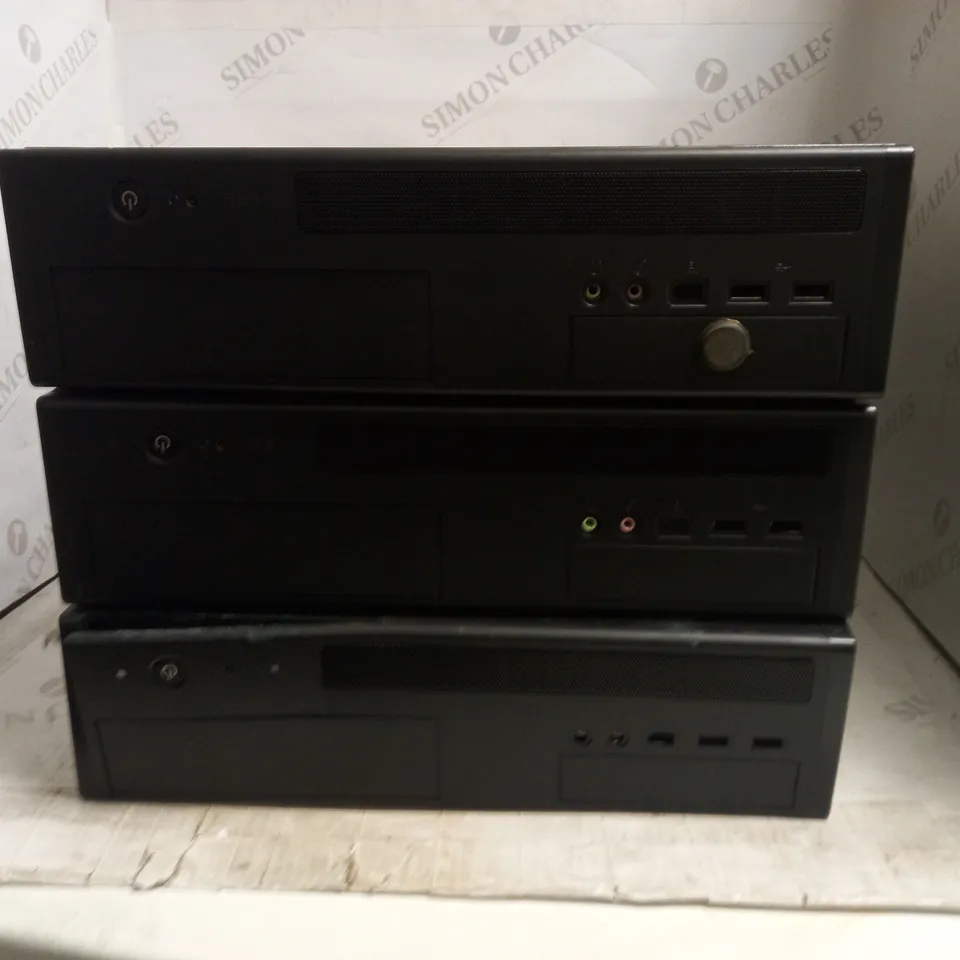 LOT OF 3 PC TOWER CASING UNITS