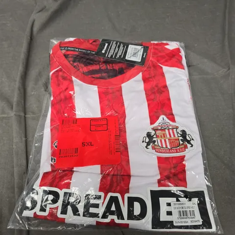 SUNDERLAND 24/25 HOME SHIRT SIZE 5XL