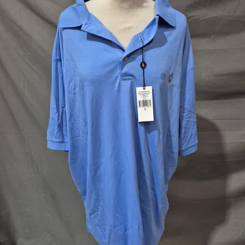 RALPH LAUREN M CLASSICS POLO SHIRT – BLUE, LT