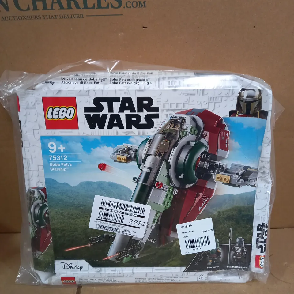 LEGO STAR WARS STAR WARS BOBA FETT STARSHIP SET 75312 RRP £34.99