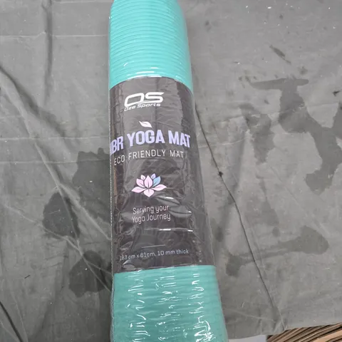 YOGA MAT – TURQUOISE BR YOGA MAT, ECO FRIENDLY, 183 X 61 CM, 10 MM